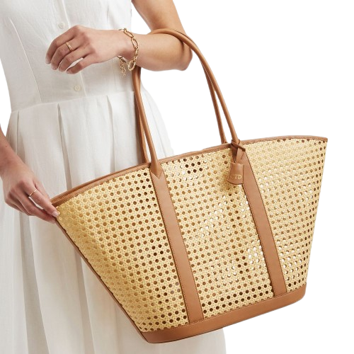 Belt, Tote, skinny scarf, Style Tip, woven bag