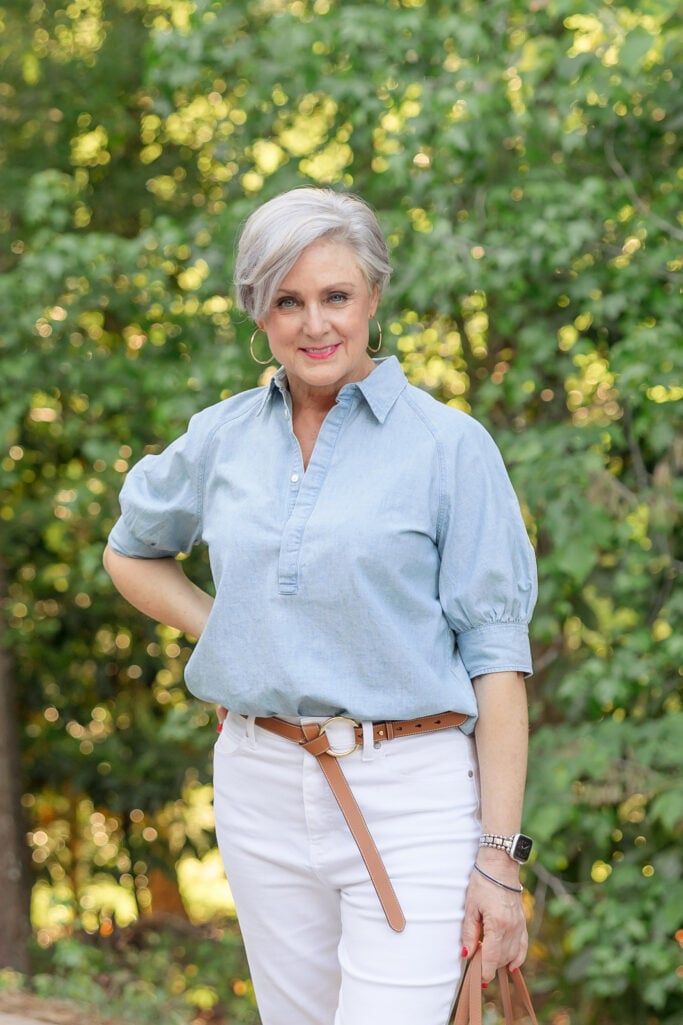 Fresh, Polished Denim Looks Perfect for Warm-Weather Days