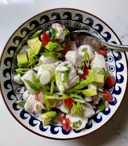 This Halibut Ceviche Is So Fresh, You’ll Swear You’re Dining Beachside