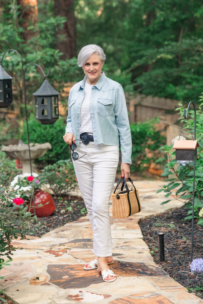 Chambray, Dress, Accessories, Shorts, Summer Fashion, Women Over 50