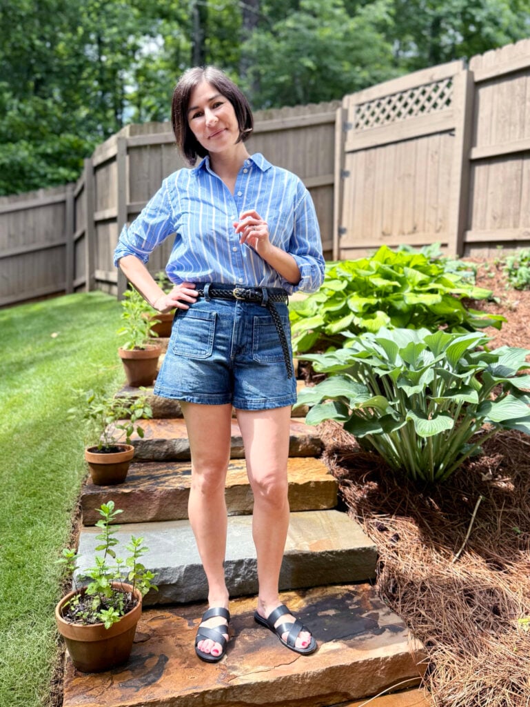 Chambray, Dress, Accessories, Shorts, Summer Fashion, Women Over 50
