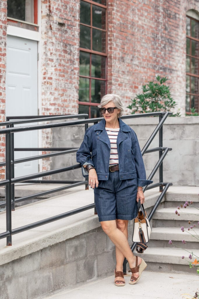 Chambray, Dress, Accessories, Shorts, Summer Fashion, Women Over 50