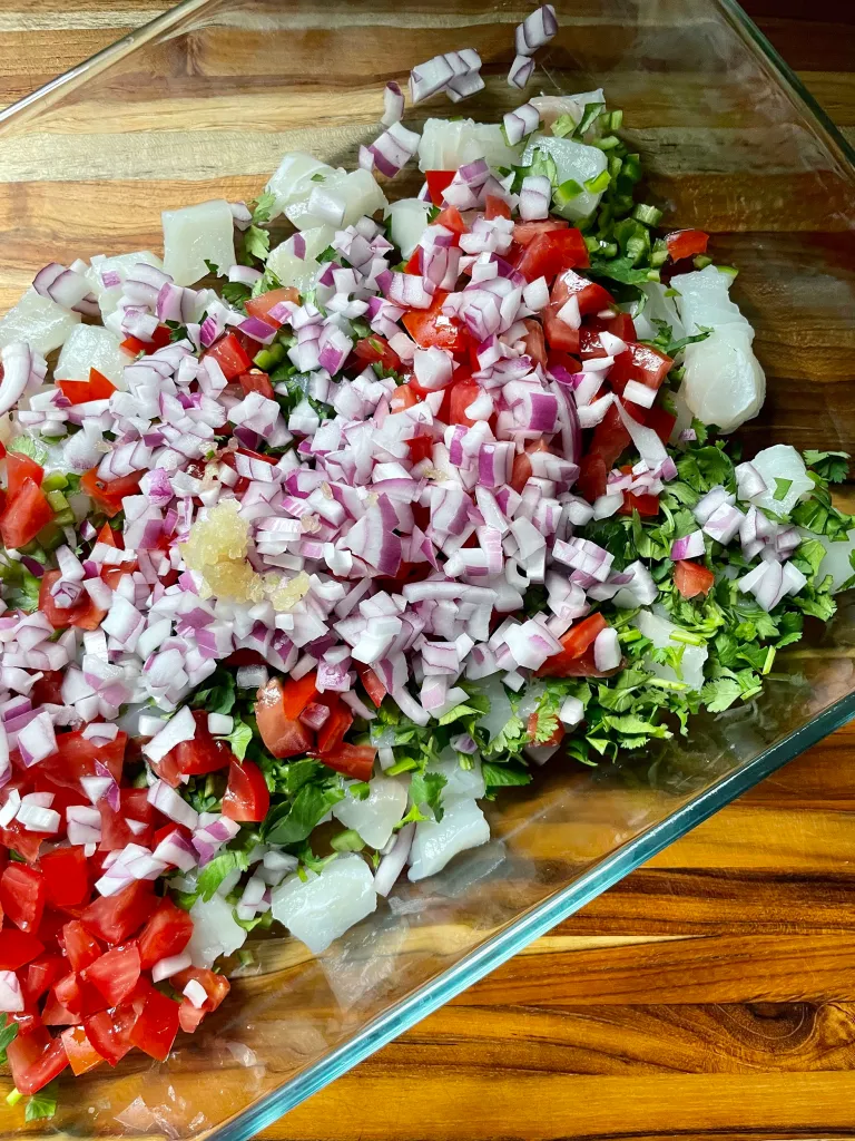 Halibut Ceviche