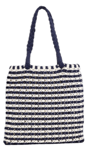 Knotted Cotton Cord Tote