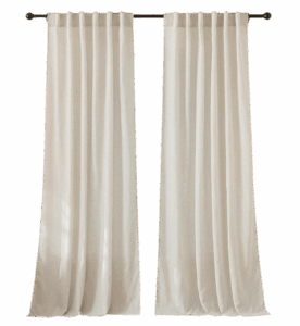 RYB Home Sheer Linen Curtains