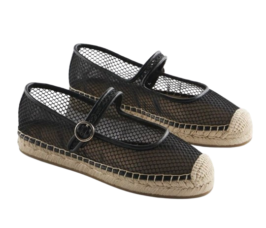 Chico’s Mesh Espadrille Sandal