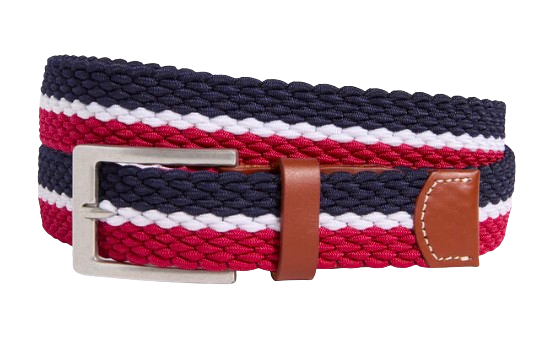 Vineyard Vines Striped Bungee Belt