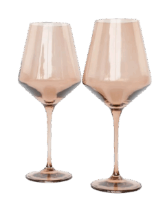 Estelle Colored Glass – Amber Smoke
