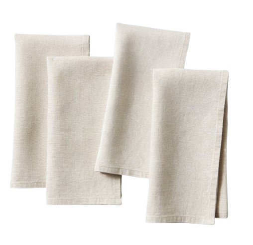 Flax Linen Napkin Set