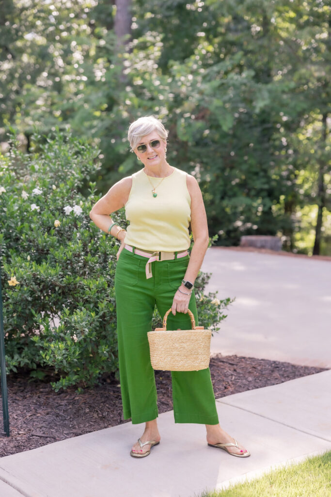 Casual, Linen Suit, Colette Pants, Vacation-Ready, Petite-Friendly