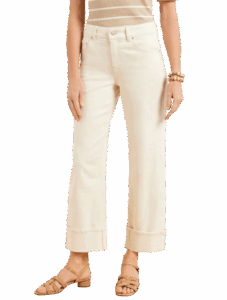 Talbots Straight Ankle Cuff Jeans