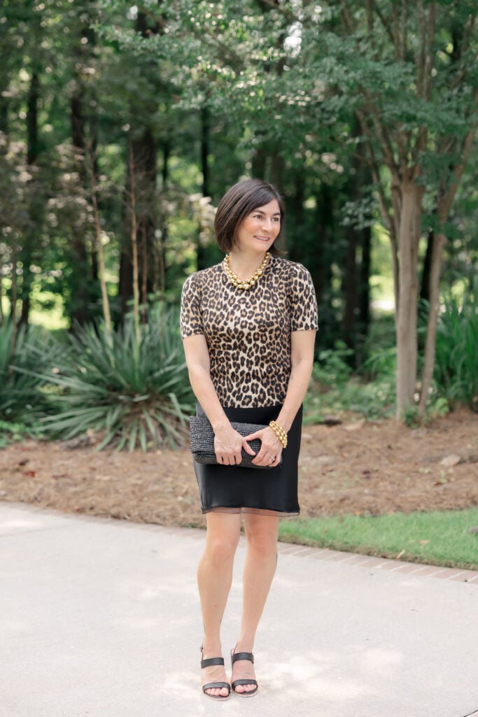 Day-to-Night, Evening, Shop the Look, Skirt, Cashmere Tee, Espadrilles