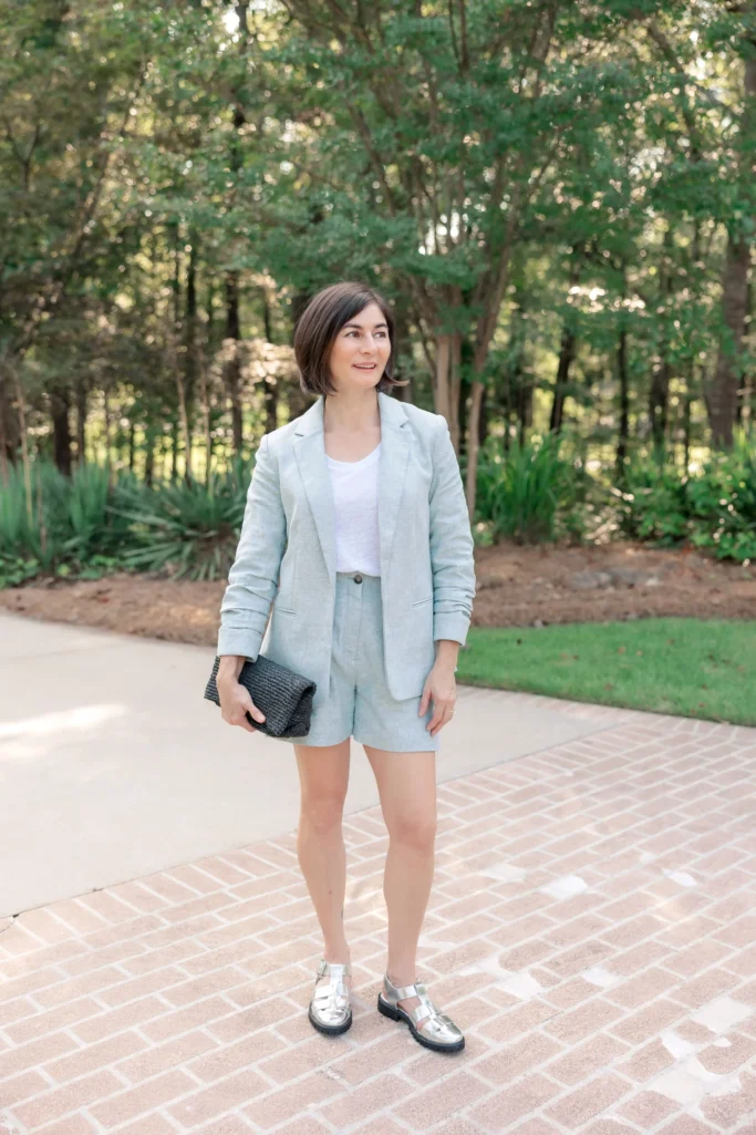 Linen, Skirt, Trousers, Suit, Separates, Outfit, Shop the Look
