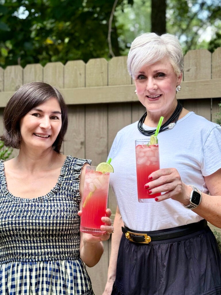 Gingham Dress, Skirt, Casual, Recipes, Fourth of July, Cocktail, Mocktail