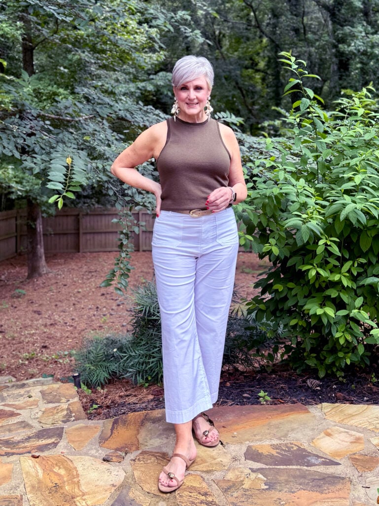 Wide Leg Pants, Shorts, Sleeveless Tops, Sandals, Recipes, Cocktails