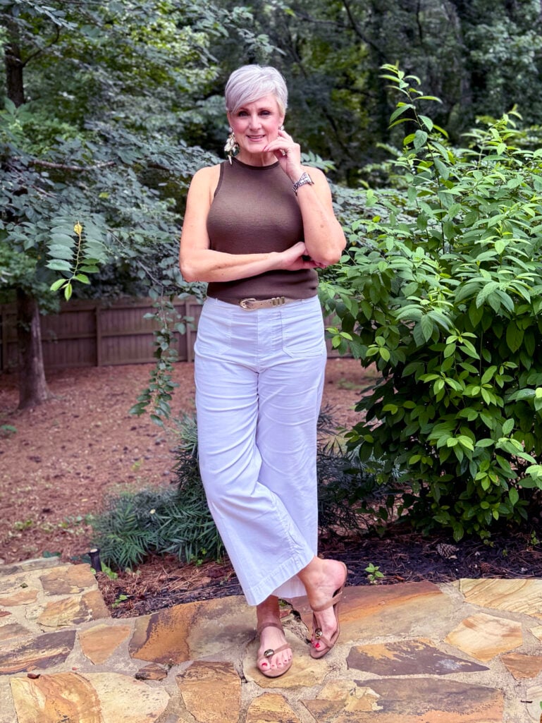 Wide Leg Pants, Shorts, Sleeveless Tops, Sandals, Recipes, Cocktails