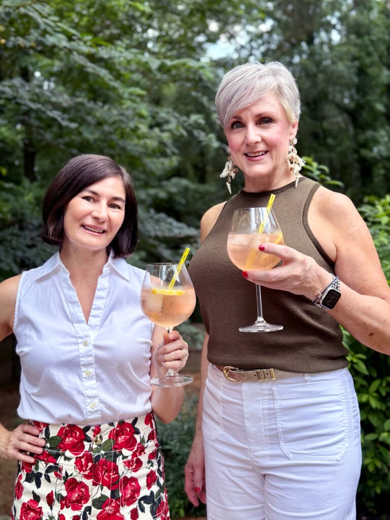 Wide Leg Pants, Shorts, Sleeveless Tops, Sandals, Recipes, Cocktails