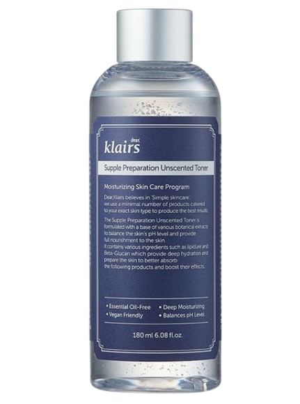 Klairs Supple Preparation Unscented Toner