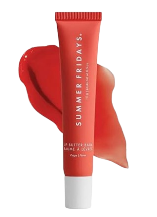 Summer Fridays Tinted Lip Butter Balm in Poppy