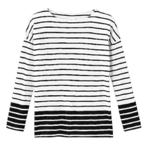 J.Jill Striped Long Sleeve Tee