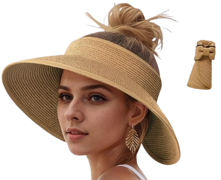 Foldable Sun Visor Hat