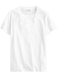J.Crew Vintage Jersey White Tee
