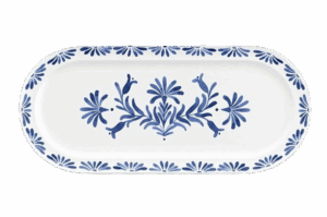 Azul Melamine Oval Platter