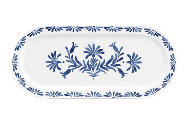 Azul Melamine Oval Platter