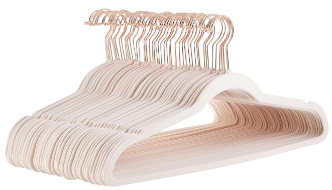 Amazon Basics Velvet Non-Slip Hangers