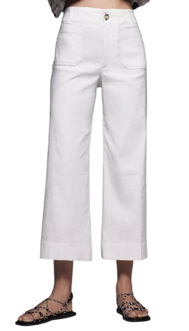 Colette Wide Leg Crop Pants
