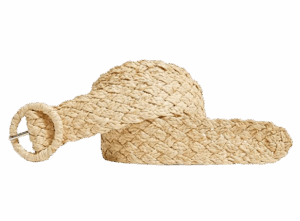 J.Crew Factory Woven Straw Belt