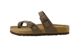 Cushionaire Luna Cork Footbed Sandals