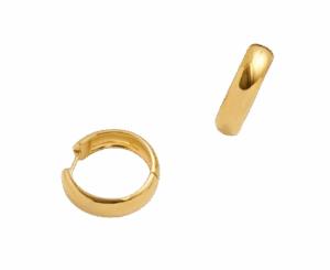 Madewell Chunky Medium Hoop Earrings