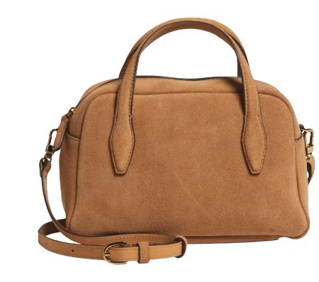 Madewell Medium Suede Crossbody Bag