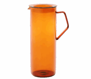 Amber Glass Carafe
