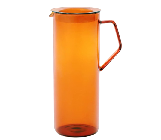 Amber Glass Carafe