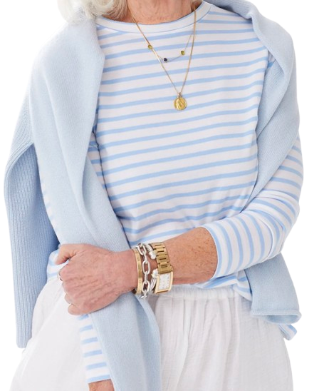 Alice Walk Striped Tee