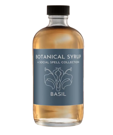 Social Spell Basil Simple Syrup