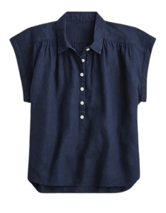 J.Crew New Capitaine Linen Shirt