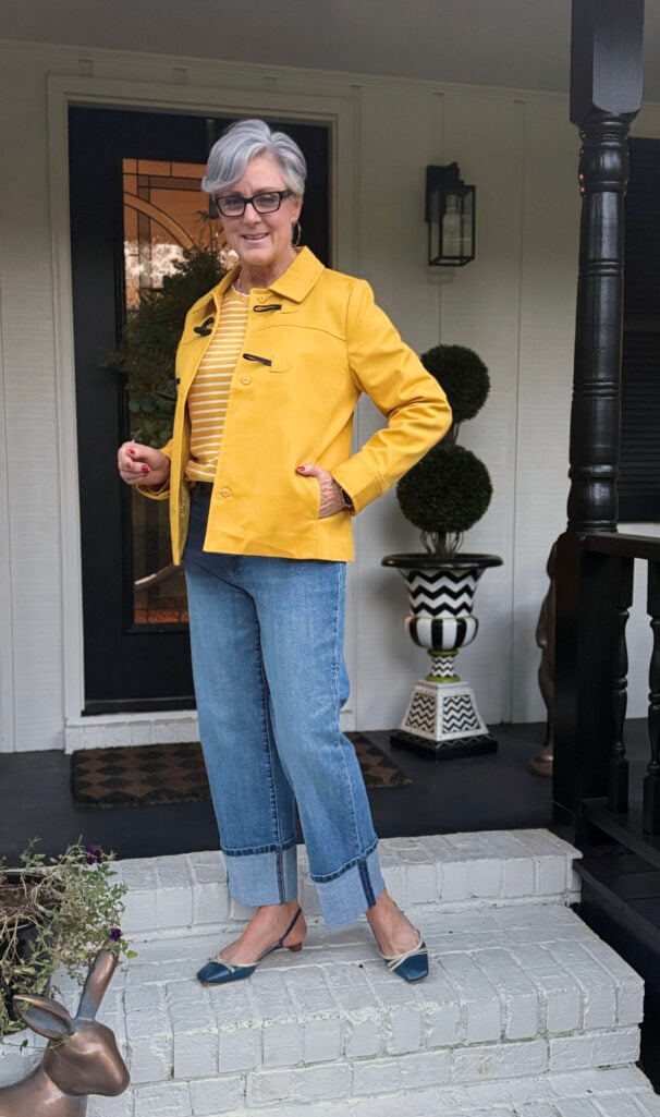 Casual Talbots Outfit with Jeans