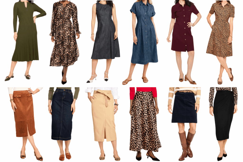 Talbots Fall Skirts and Dresses