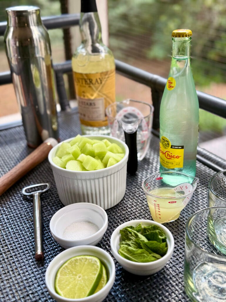 Melon Mojito Ingredients