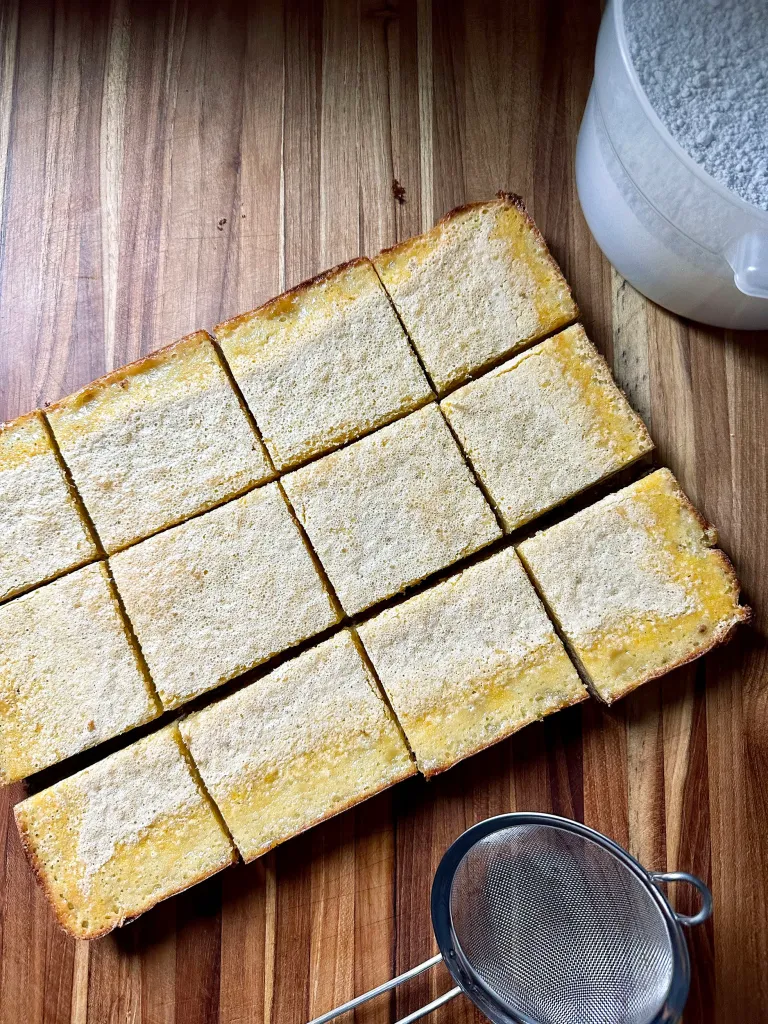 Baking, Easy Bake, Fresh Ingredients, Lemon Bars, Fresh Basil, Summer Dessert