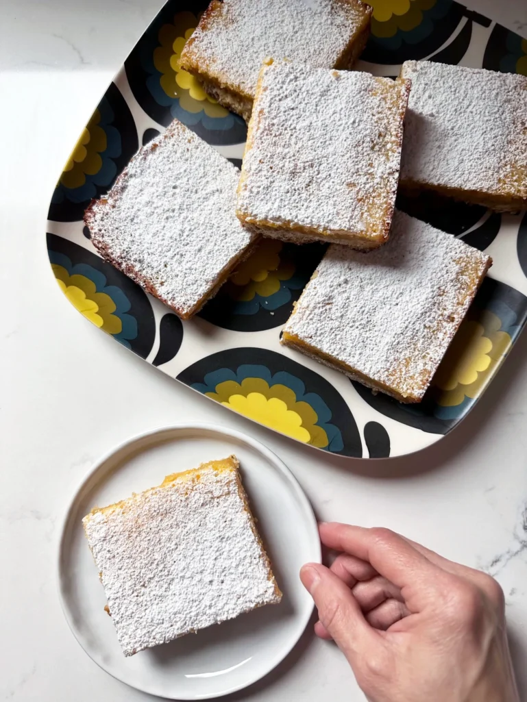 Baking, Easy Bake, Fresh Ingredients, Lemon Bars, Fresh Basil, Summer Dessert