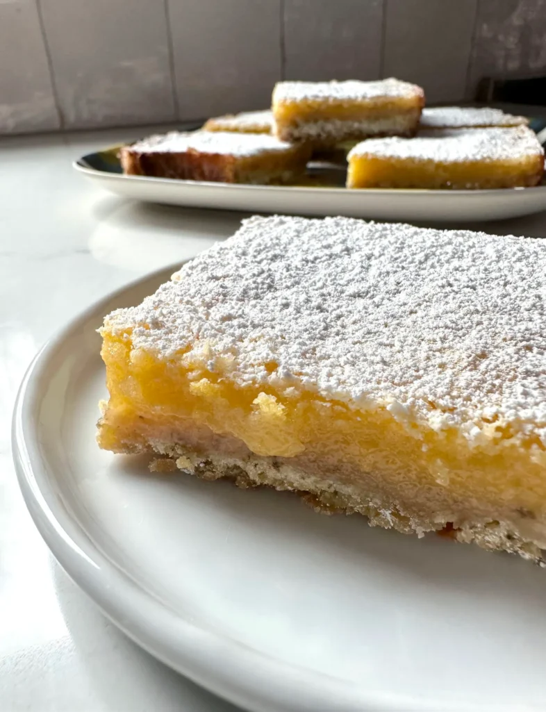 Baking, Easy Bake, Fresh Ingredients, Lemon Bars, Fresh Basil, Summer Dessert