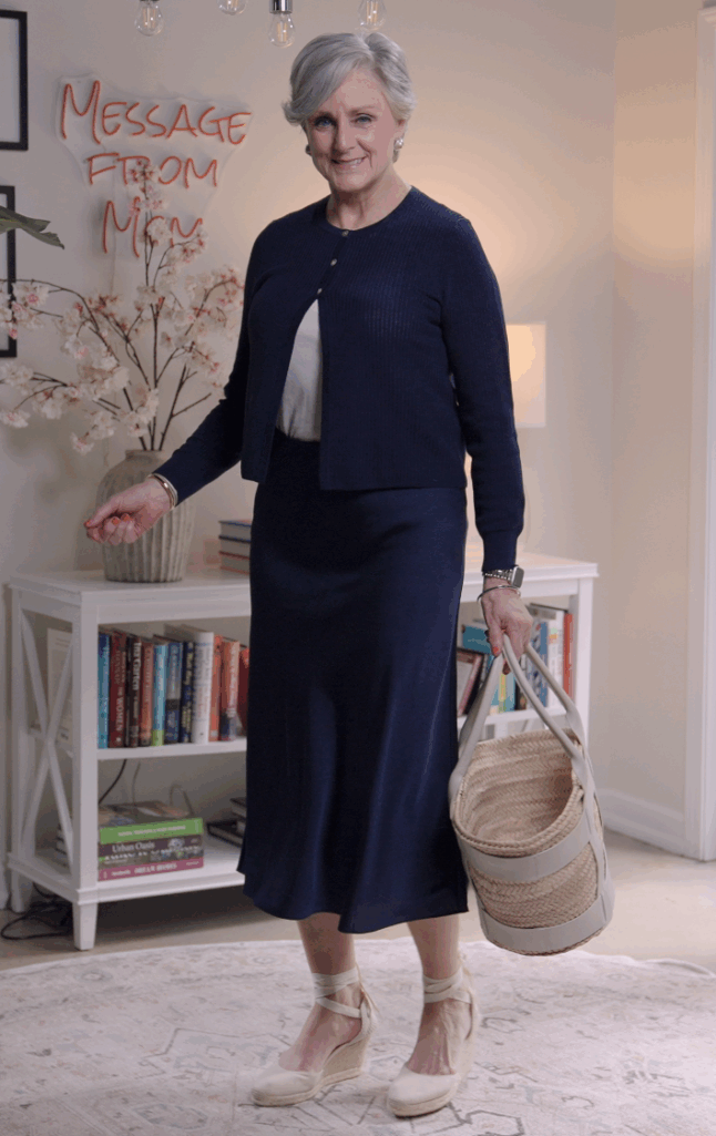 navy-slip-skirt-cardigan-summer-to-fall-look