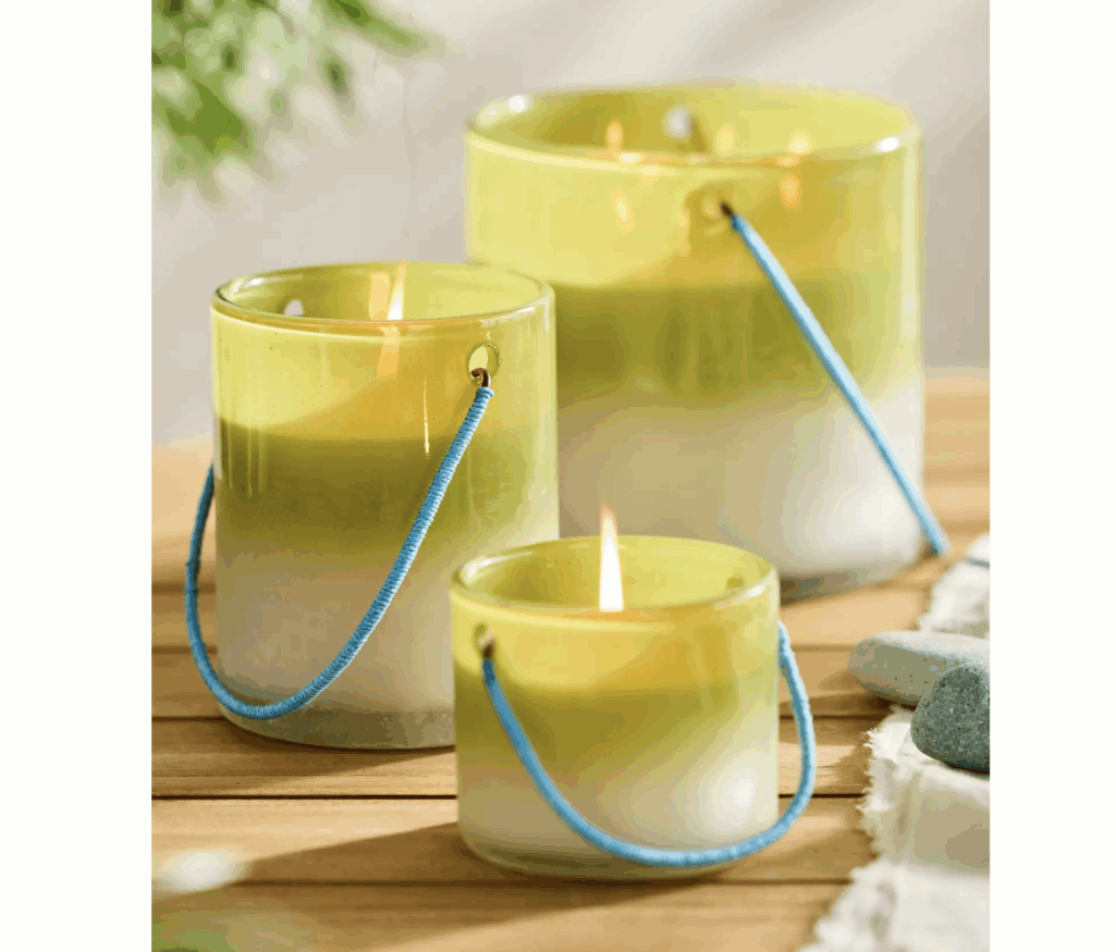 Stylish Lantern Glass Candle