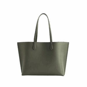 Quince Italian Leather Triple Compartment Shopper Tote