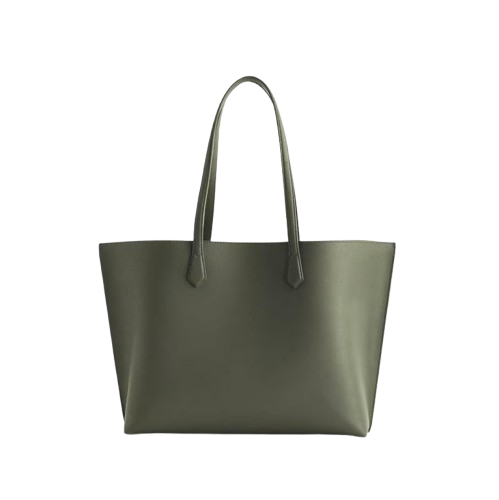 Structured Leather Carryall