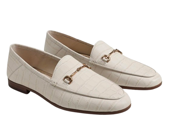Sam Edelman Loraine Bit Loafer – Ivory Croc